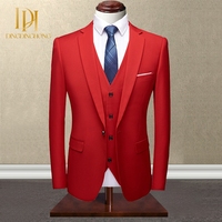 Vente en gros usine – Costume de mariage décontracté pour homme de haute qualité, grande taille, veste blazer à simple boutonnage pour le marié