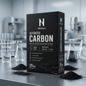 Charbon actif Neutra en coque de noix de coco 25kg Iode 800-1000 - Product Image 4