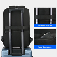 Ransel Unisex Supremee Tahan Air Kapasitas Besar Berkualitas Tinggi USB Ransel Bisnis Perjalanan Tersedia Stok Ransel Laptop Anti Maling