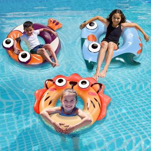 Flotador Inflable de PVC con Diseño de Ojo Grande para Niños, para Piscina y Playa - Product Image 2