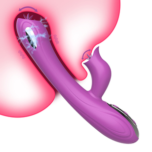 Vibromasseur double tête à 10 fréquences de vibration pour femmes, stimulateur du point <span class=keywords><strong>G</strong></span> et du clitoris, en silicone, jouet sexuel pour femmes - Product Image 1