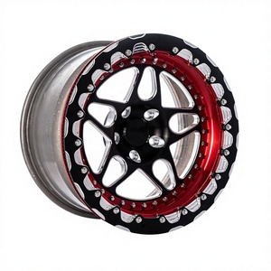 Rueda de Carreras de Arrastre de Aleación Forjada de Dos Piezas con Cinco Radios, Diseño Cóncavo Profundo, 5x114.3/120/130, 15-20 Pulgadas para Subaru - Product Image 5