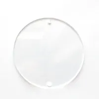 Transparante Gepolijst Snijden Ronde Acryl Iriserende Vel Plastic Paneel Plaat Gladde Randen Pmma Acryl Plaat
