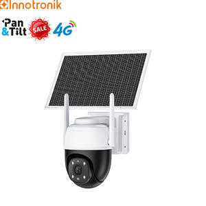 Innotronik户外4g太阳能摄像机电池太阳能安全金属AOV超低功耗4G 3Mp安全摄像机 - Product Image 1