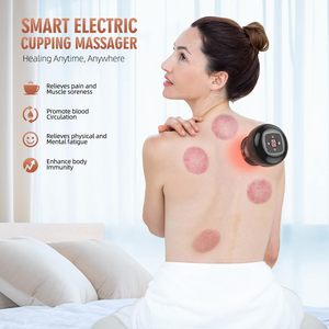 Ensemble de massage à ventouses électriques professionnel 4 en 1, 12 vitesses, portable, en carbone et bambou, certifié CE, pour soulager les douleurs corporelles - Product Image 3