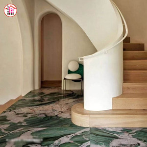 Botanic ngọc lục bảo Màu Xanh Lá Cây thạch anh tấm đánh bóng đá tinh thể tự nhiên cho biệt thự sang trọng bàn & sàn - Product Image 4