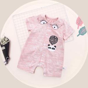 Ropa de Verano al por Mayor para Bebés Recién Nacidos, Mono con Lindos Estampados para Niñas - Product Image 2