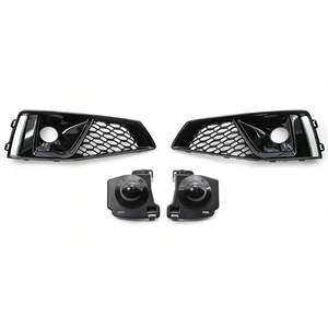 Pièces de rechange pour carrosserie automobile, cache de phare antibrouillard, cadre de phare antibrouillard avec ACC pour <span class=keywords><strong>AUDI</strong></span> <span class=keywords><strong>A4</strong></span> <span class=keywords><strong>S</strong></span>-<span class=keywords><strong>line</strong></span> <span class=keywords><strong>2017</strong></span> 2018 2019 B9 - Product Image 6