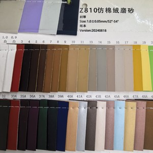 Cuero Sintético Yuede Esmerilado de 0.7 mm y 137 cm para Bolsos, Carteras y Bolsas de Mano - Product Image 1