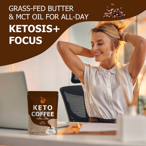 OEM ODM Hot Sale Keto Coffee with Himalayan Salt Boost <b>Metabolism</b> Increase Energy Levels Support Weight Goals Coffee - Product Image 2