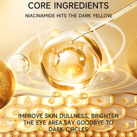 Patchs Masque Contour des Yeux OEM Gold Grid Éclaircissants Anti-Cernes Améliore la Peau Terne Formule Personnalisée Soin de la Peau Marque Privée