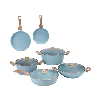 Hot Sale Pots And Pans Cookware Sets Non Stick Aluminum High Quality Pots And Pans Set