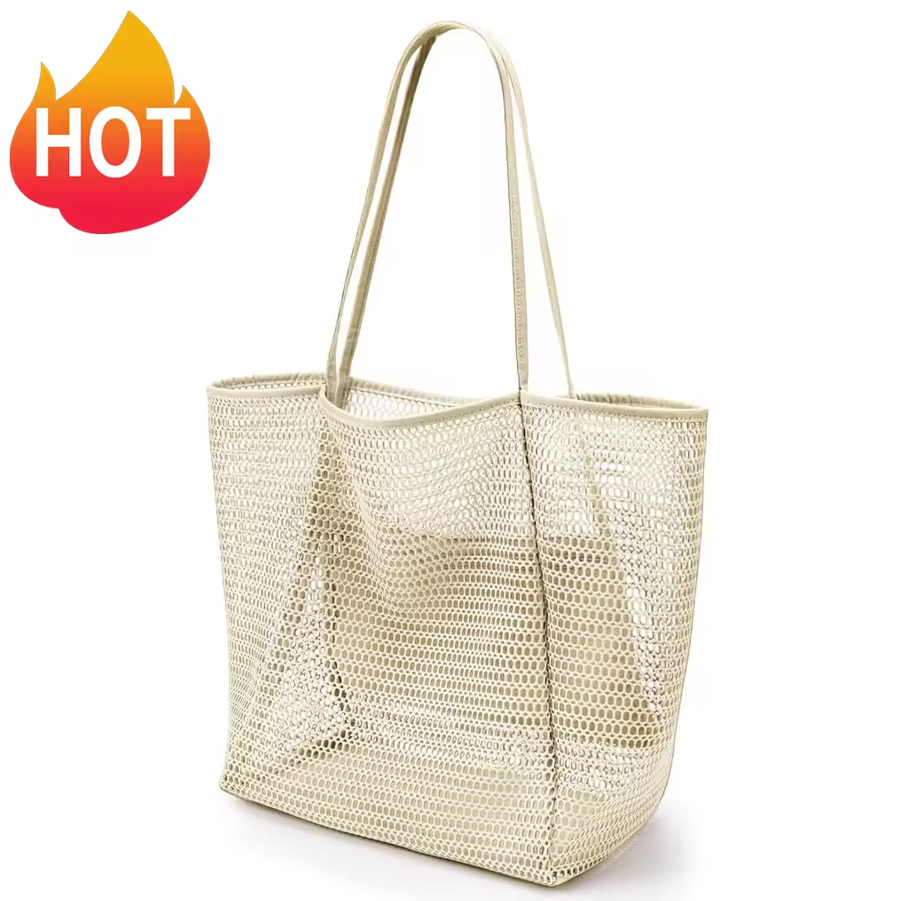Shop Mesh Beach Bag Toy Tote Bag Grocery Stor – Luggage Factory