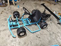 Kart électrique pas cher pour deux personnes, Formule 1, 50cc, mini kart électrique à pédales, 200cc