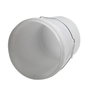 Innopack Seau en plastique transparent blanc 20L avec couvercle à bec et poignée en métal Épaisseur de paroi de 2.0mm pour le stockage des aliments - Product Image 4