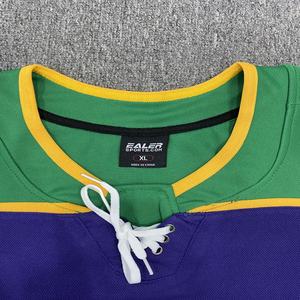 カスタム長袖刺繍アイスホッケーチームジャージユニフォーム - Product Image 6