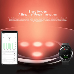Jstyle 2051E Montre intelligente grand écran Amoled avec ECG PPG Moniteur <span class=keywords><strong>de</strong></span> pression artérielle et <span class=keywords><strong>de</strong></span> fréquence cardiaque Montre intelligente <span class=keywords><strong>de</strong></span> sport étanche IP68 - Product Image 4