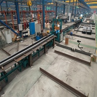 Máquina de Soldadura y Enderezamiento Automática 3 en 1 KASRY para Vigas en H, Línea de Producción de Estructuras de Acero de Alta Velocidad