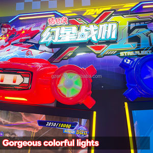 เครื่องเกมจำลองการบินแบบไดนามิก เครื่องเกมอาร์เคดสำหรับศูนย์รวมความบันเทิง เครื่องเล่นเกมหยอดเหรียญ - Product Image 5