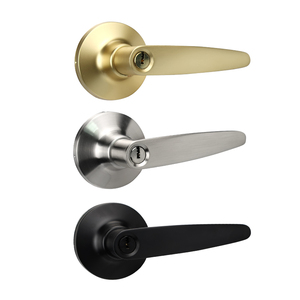 入口隐私内部门把手套装扭转旋钮锁定浴室通道把手闩锁 - Product Image 3