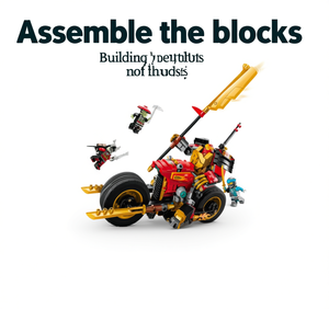 Set da costruzione per moto Lego per bambini da 8 a 13 anni, giocattolo da costruzione, blocchi di plastica, divertimento per l'assemblaggio, set da gioco unisex - Product Image 1