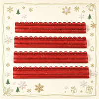 Pack d'accessoires de mahjong de Noël haut de gamme : supports magnétiques incurvés pour tuiles et outil de poussée pour les passionnés de mahjong américain