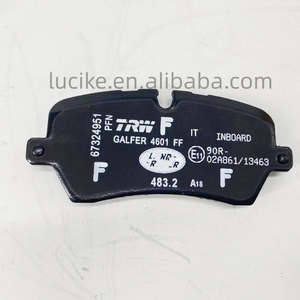 Автозапчасти задние тормозные колодки комплект Oem <span class=keywords><strong>LR036574</strong></span> LR079935 LR079910 LR108260 LR162046 LR164821 для RANGE ROVER - Product Image 4