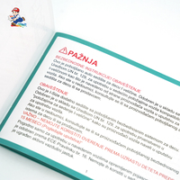 Rapport annuel personnalisé avec reliure agrafée, papier artistique avec film soft touch pour présentation professionnelle