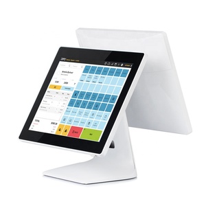 <span class=keywords><strong>Prix</strong></span> d'usine Point de vente au détail Pos Machine 15 pouces double écran tout en un système Pos pour restaurant - Product Image 3