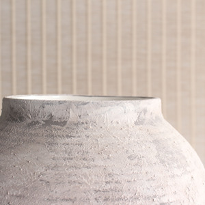 Jarrón de Cerámica Esmaltada Estilo Rústico Vintage de <span class=keywords><strong>Zara</strong></span> <span class=keywords><strong>Home</strong></span>, Jarrón de Mesa Hecho a Mano Ecológico para Arreglos Florales, Decoración del Hogar - Product Image 5