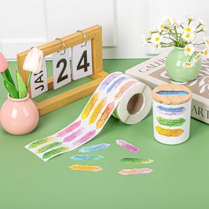 Đầy Màu Sắc Cảm Hứng Kinh Thánh Dán Tôn Giáo Motivational Tự Dính Dán Cho Máy Tính Xách Tay Chai Quà - Product Image 2