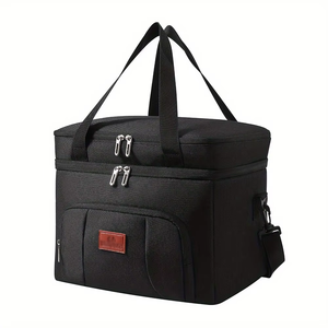 Sacoche de rangement étanche Grand <span class=keywords><strong>sac</strong></span> à lunch isotherme isolé pour préparation de <span class=keywords><strong>repas</strong></span> 27L <span class=keywords><strong>Sac</strong></span> à lunch isotherme pour hommes femmes adultes - Product Image 4