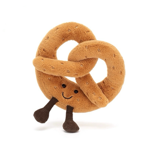   Peluche a forma di Pretzel Salato del Regno Unito, Simpatico Pupazzo con Imbottitura in Cotone PP, Unisex - Product Image 2