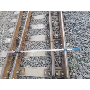 Righello della scala Offset dell'interruttore ferroviario digitale per la misurazione della distanza della guida di scorta diritta e della guida di chiusura