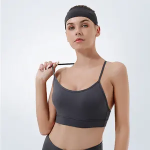 Comfortable sports bras with clear straps For High-Performance 
