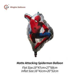 Palloncino a Forma di <span class=keywords><strong>Spiderman</strong></span> Multi-Posa, Decorazioni per Feste di Compleanno a Tema Supereroi per Bambini - Product Image 3