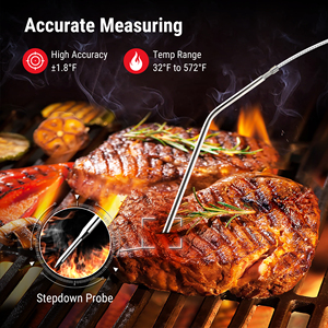 Precio al por Mayor del Termómetro Inalámbrico Digital Inteligente para Carne Thermopro TP07C con Diseño Retroiluminado Hecho de Plástico - Product Image 3
