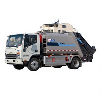 Camion à ordures électrique compacteur JAC 4x2 10m3 à énergie nouvelle, vente directe usine EV