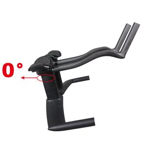 Guidon Aero Full Carbon Fiber TT HB089 pour cadre de <span class=keywords><strong>triathlon</strong></span> contre la montre, 420 mm avec extension de guidon à 51 degrés - Product Image 2