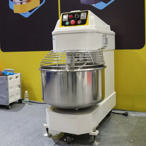 China Factory Supplier High Efficiency Automatic Industrial 50KG Electric Motor Spiral Flour Dough Milk Nuts <b>Mixer</b> Stand New - Product Image 5