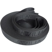 Sangle Jacquard en Polypropylène (PP) Haute Ténacité 25mm 38mm Épaisse Noire et Autres Couleurs Nylon Polyester 25mm 38mm en Gros