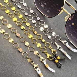 Chaîne de lunettes et accessoire de cou en cercle de sequins super brillant, fait main, combinaison raffinée, tendance et populaire - Product Image 2