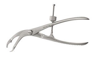 Pinzas de sujeción para huesos Verbrugge, 28 cm, abrazadera ortopédica, instrumentos quirúrgicos, calidad alemana, acero inoxidable, Mahersi - Product Image 5