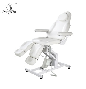 Lit de beauté professionnel Table de Massage électrique tatouage des sourcils et lit de soins du corps chaise de pédicure pour <span class=keywords><strong>Salon</strong></span> de beauté - Product Image 1