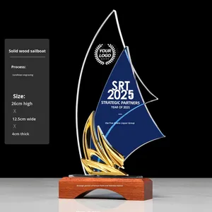 Nouveau trophée en verre cristal irrégulier, spécialement conçu, avec gravure et impression typographique, portable, pour <span class=keywords><strong>résumé</strong></span> intermédiaire d'entreprise - Product Image 3