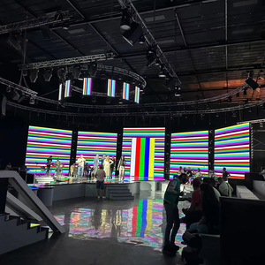 Pantalla LED P3.91 de bajo consumo para pared de video Backstage para elevador Alquiler de películas Espectáculos de Navidad Fiestas de baile Eventos de Iglesia - Product Image 5