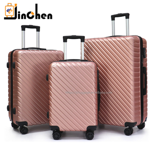 Phổ Biến Thời Trang <span class=keywords><strong>ABS</strong></span> Va Li Va Li Đặt 3 Pcs Đi Du Lịch Túi Xe Đẩy Hành Lý Mang Theo Hành Lý - Product Image 2