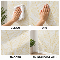 Papier peint autocollant à motif diamant or blanc, 2,3 mm, mousse PET IXPE, pour les murs du salon, les murs de télévision