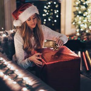 Chapeau de Père Noël en feutre décoré, articles de Noël en promotion, haute qualité, prix compétitif, livraison immédiate - Product Image 4