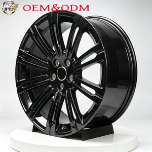 Rines Monobloque Forjados de 19-22 Pulgadas 5x120 (5x4.72) Negros para B-W-M Serie 5, <span class=keywords><strong>Jaguar</strong></span>, Range Rover, Rines Personalizados de Lujo - Product Image 3
